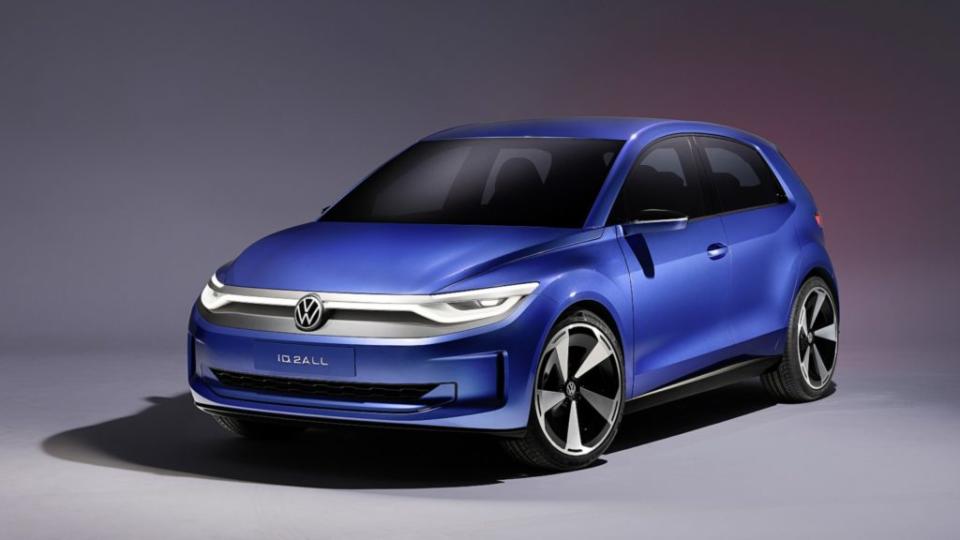 ID.2all概念車於3月中旬發表，目標作為所有人的ID電動車。(圖片來源/ Volkswagen)