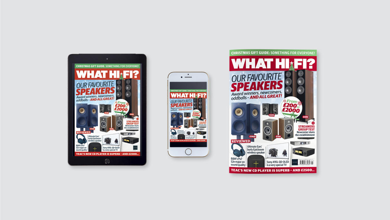  January issue of What Hi-Fi? out now. 