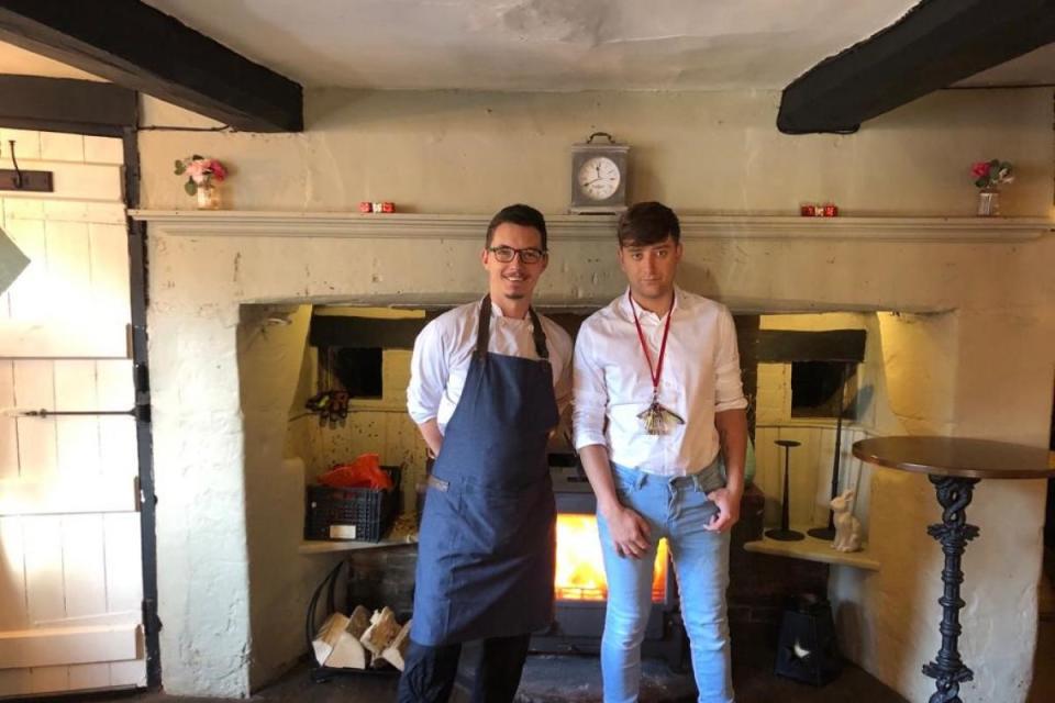 Jon Steventon and Ryan Bissell, the new managers of the Kings Arms <i>(Image: Jon Steventon)</i>