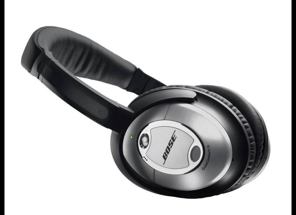 For some people, the iPod's standard-issue white ear buds get uncomfortable when worn in long stretches. Travelers will find comfort in the Q15's noise canceling capabilities and around-the-ear fit.   $299.95, <a href="http://www.bose.com/controller?url=/shop_online/headphones/noise_cancelling_headphones/quietcomfort_15/index.jsp" target="_hplink">Bose.com</a>