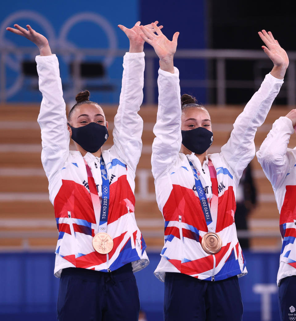 Jessica and Jennifer Gadirova, both 16, showed remarkable experience beyond their years to make history for Team GB