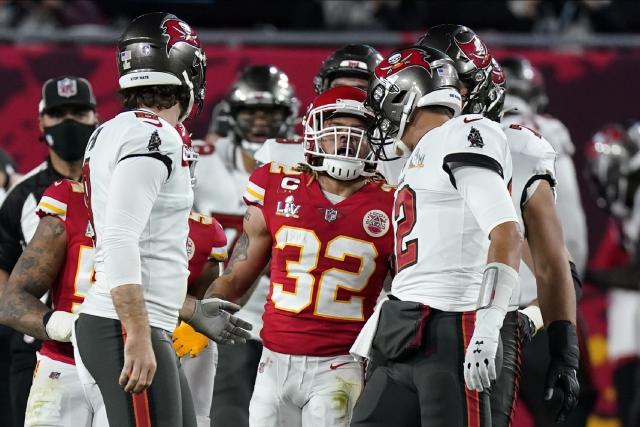 Tyrann Mathieu decided to get in Tom Brady's face right after