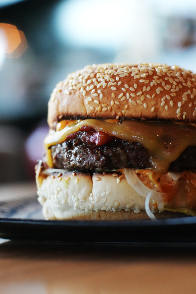 The Smoke Show created by the Treasury at Hotel on Phillips for the 2024 Downtown Sioux Falls Burger Battle.