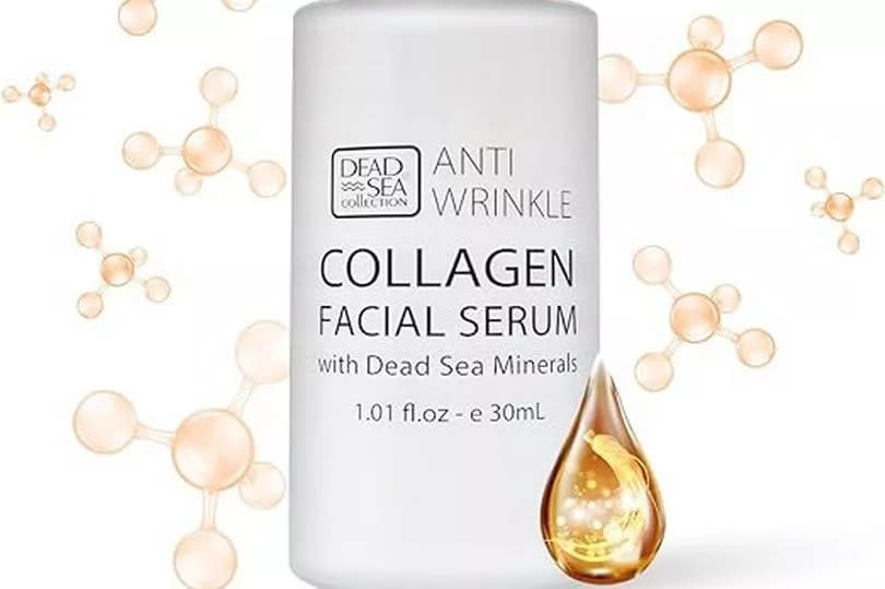Dead Sea Collection Collagen Serum for Facial - Anti-Wrinkle and Anti Aging Face Skin Care - Pack of 1 (1.01 fl.oz)