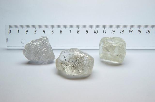 Alrosa Unearths 191ct. Rough Diamond