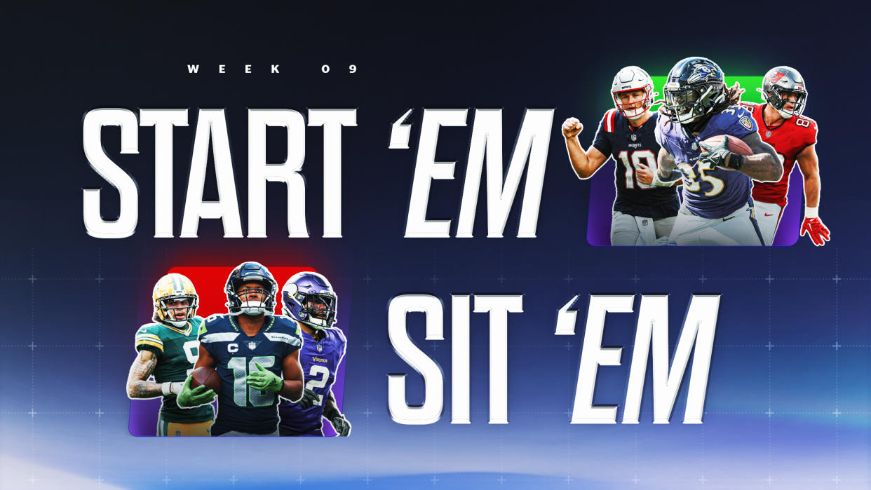 Week 9 Fantasy start em sit em. (Photo by Henry Russell/Yahoo Sports)