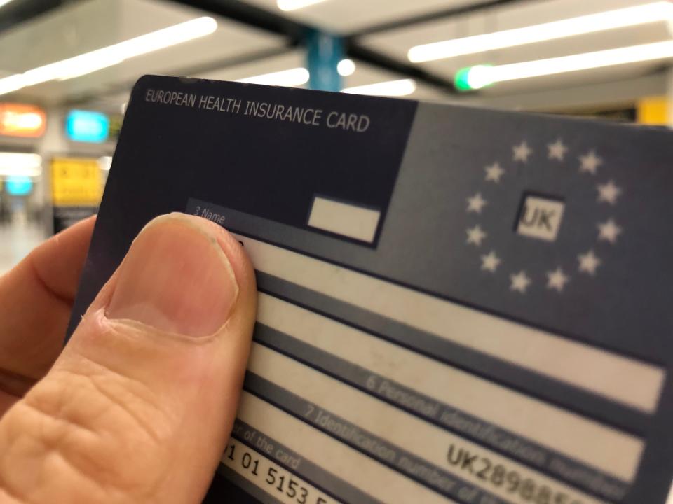 Still acceptable: European Health Insurance Card (Ehic) (Simon Calder)