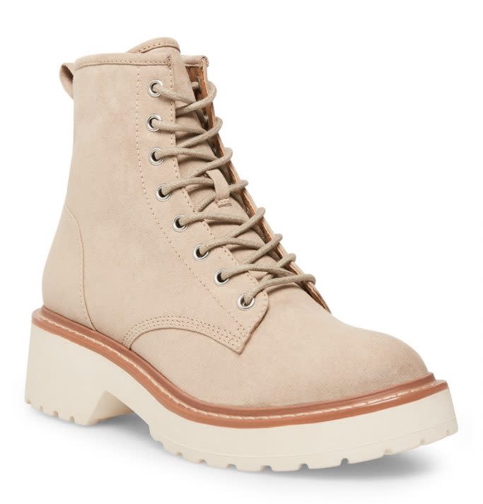 Madden Girl Carra Lace-Up Sole Boots