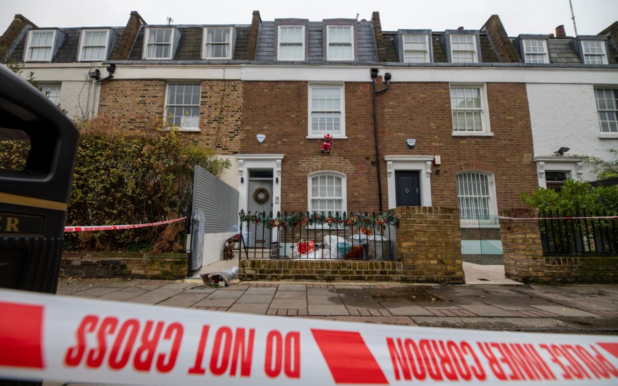 Battersea Church Road, Battersea. The home of Flamur Beqiri where he was shot dead on Christmas Eve. - Geoff Pugh 