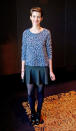 <b>Anne Hathaway at the Les Miserables film photocall in New York, Dec 2012 </b><br><br>Anne stepped out in a blue slouch jumper and black pleated mini skirt for the US photocall.<br><br>© Rex