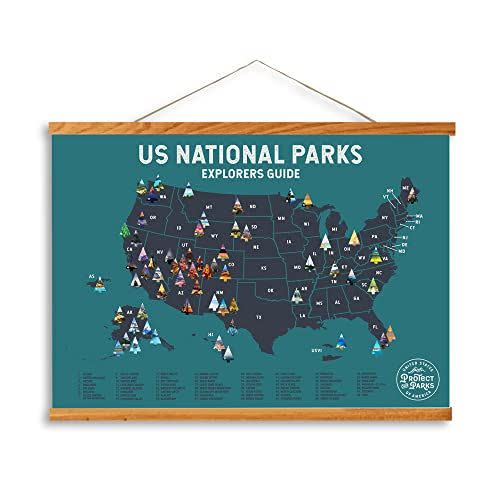 41) US National Parks Scratch Off Map