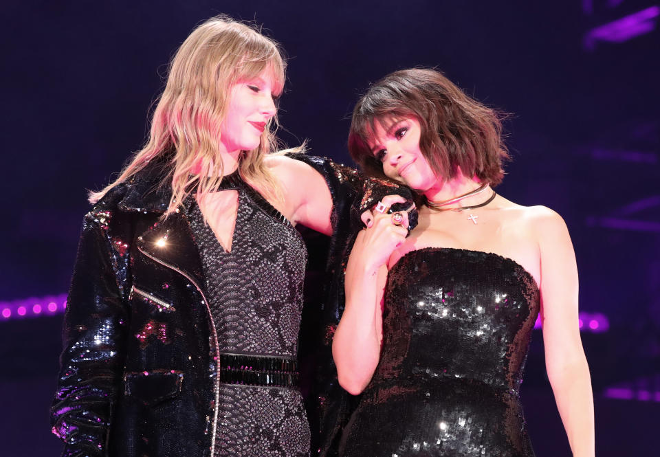 celebrity bffs taylor swift and selena gomez