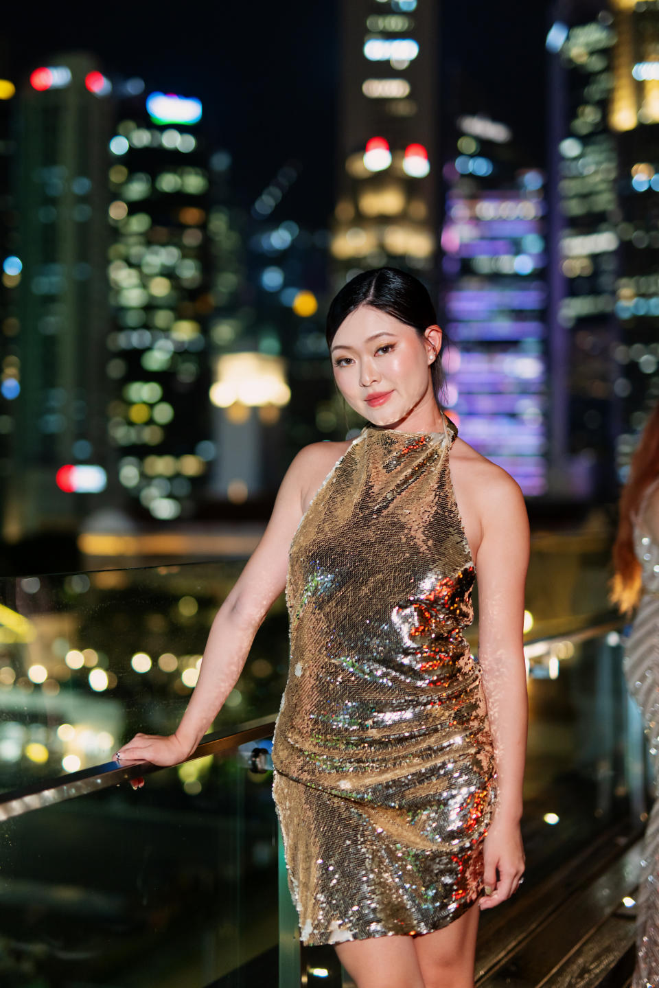 Content Creator Cristabel Chua at Revolve Around The World events in Singapore. (PHOTO: Revolve)