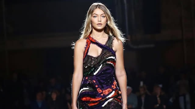 Haters gonna hate. Gigi Hadid looked gorgeous walking the Versace runway this past Friday during Milan Fashion Week, but it didn't stop some haters from ludicrously calling her fat on social media. <strong>WATCH: Gigi Hadid Shows an Unretouched Photo From Her Swimsuit Campaign -- and She Still Looks Hot</strong> The 20-year-old supermodel addressed all the negative comments about her weight on Monday, slamming her body shamers head-on. "No, I don't have the same body type as the other models in shows. ... I represent a body image that wasn't accepted in high-fashion before, and I'm also very lucky to be supported by the designers, stylists, and editors that I am," she Instagrammed. "Yes, I have boobs, I have abs, I have a butt, I have thighs, but I'm not asking for special treatment. I'm fitting into the sample sizes." "Your mean comments don't make me want to change my body," she added. "If I didn't have the body I do, I wouldn't have the career I do. I love that I can be sexy. I'm proud of it." Gigi also called out several different famous body types -- including plus-size model Ashley Graham, Victoria's Secret Angel Candice Swanepoel, Serena Williams, Beyonce, Rihanna, and Taylor Swift -- tweeting, "Love so many. All different -- all perfect." I ♡ @theashleygraham's body I ♡ my body I ♡ taytays body I ♡ Queen khloes body I ♡ A.Simpsons body I ♡ SERENAS body #ALLDIFFERENTALLPERFECT— Gigi Hadid (@GiGiHadid) September 28, 2015 Kris Jenner wasted no time in supporting Gigi's message, not surprising, given her 19-year-old model daughter Kendall Jenner's close friendship with her. "This is from one of the sweetest, smartest, and most beautiful girl inside and out, in the world," the 59-year-old momager tweeted. "Why do people with no life, no purpose, who are angry and bitter and ignorant, or just plain nasty and mean, choose to bring everyone else down instead of finding the best in others?" Gigi also definitely has a supportive boyfriend in Joe Jonas. The 26-year-old singer couldn't be prouder of his girl's runway showing, and made sure everyone knew. "My Girl Just Killed It," he sweetly Instagrammed alongside a fierce runway shot of Gigi. The cute couple couldn't appear happier with one another. The two were spotted on a romantic dinner date at Entrecote restaurant in Paris on Saturday, Joe kissing Gigi on the cheek. Splash News Last week, Gigi revealed that their relationship has actually been a long time coming. While answering fan questions on Periscope, she revealed that the former Jonas Brothers frontman actually asked her out when they first met at the GRAMMYs, when she was 13 years old. "I was so nervous; I literally didn't even know what it meant to hang out with a boy," she recalled. "And also, GRAMMYs are on a Sunday, and I didn’t want to tell him that I had school the next day, so I was like, 'No, maybe next time.'" Still, Joe was persistent, and wrote his number on a piece of paper and gave it to her mom, <em>Real Housewives of Beverly Hills </em>star Yolanda Foster. "And then we've been friends ever since," she concluded. "Except now. We're more than friends. Obvs." <strong>WATCH: 6 Reasons Why Gigi Hadid and Joe Jonas Are Our New Favorite Couple</strong> Watch below: