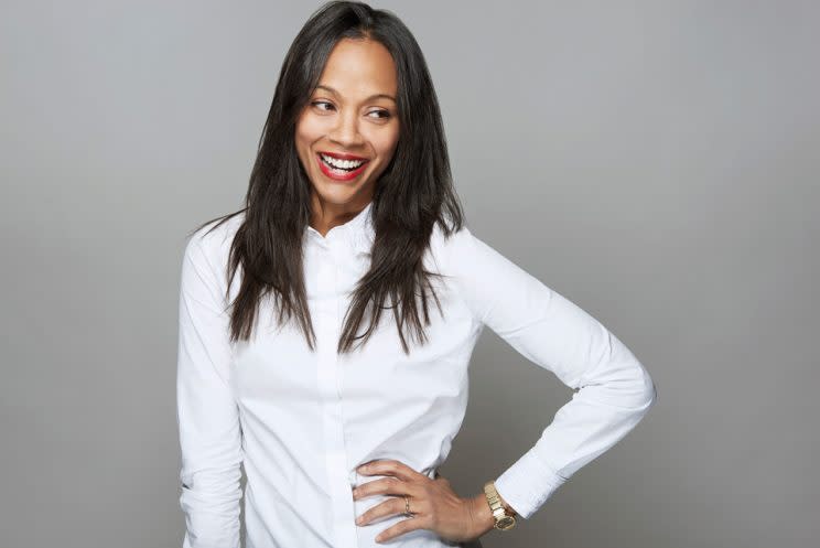 Zoe Saldana. (Photo: Christopher Beyer, Getty Images) 