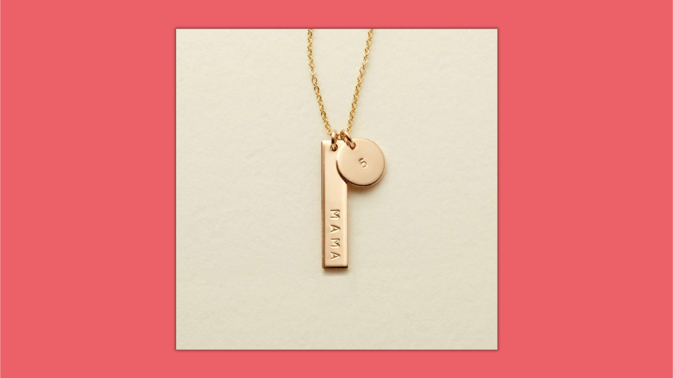 Mother's Day gifts for $100 or less: A personalized necklace