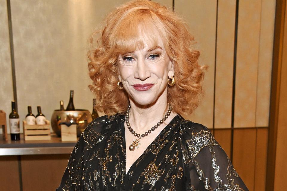 LOS ANGELES, CALIFORNIA - JUNE 12: Kathy Griffin attends the Fourth Annual Critics Choice Real TV Awards at Fairmont Century Plaza on June 12, 2022 in Los Angeles, California. (Photo by Michael Kovac/Getty Images for the Critics Choice Real TV Awards)