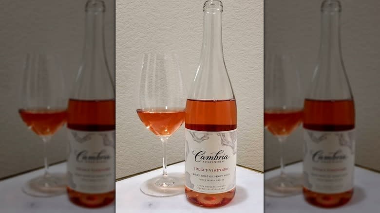 Cambria rosé wine