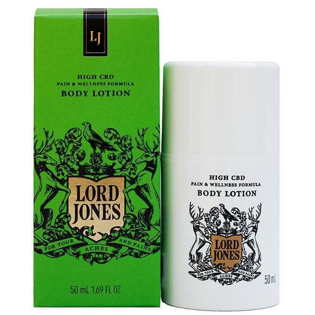 Lord Jones' Pure CBD lotion is meant to moisturize while also provide relief to sore muscles and joint pain. <a href="https://www.nytimes.com/2018/01/02/style/olivia-wilde-beauty-regimen.html" target="_blank">Olivia Wilde</a> is a fan. <strong><br /><a href="https://shop.lordjones.com/collections/products/products/lord-jones-pain-and-wellness-pure-cbd-body-lotion" target="_blank"><br />Lord Jones Pure CBD Pain and Wellness lotion</a>, $50</strong>