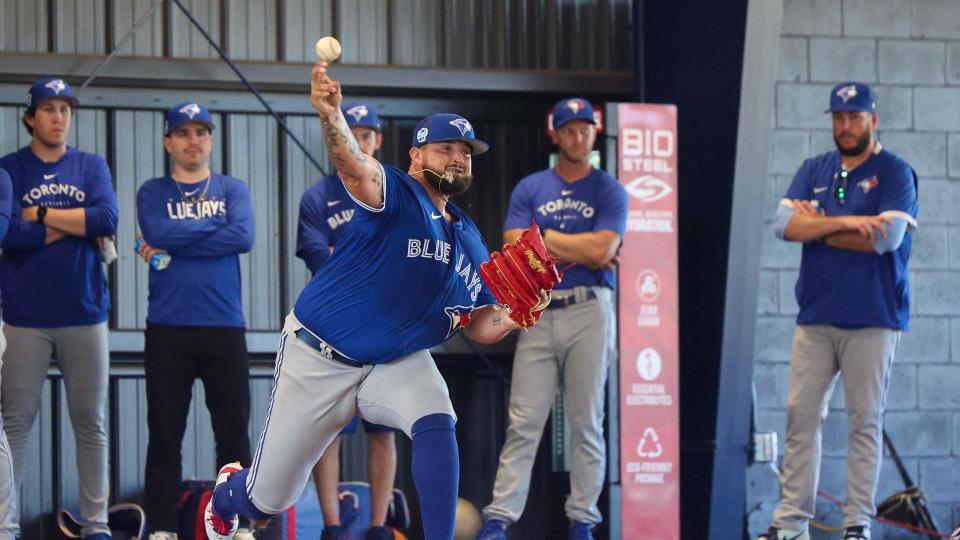 MLB's new pitch clock has been the talk of the town since spring training began. (Reuters)