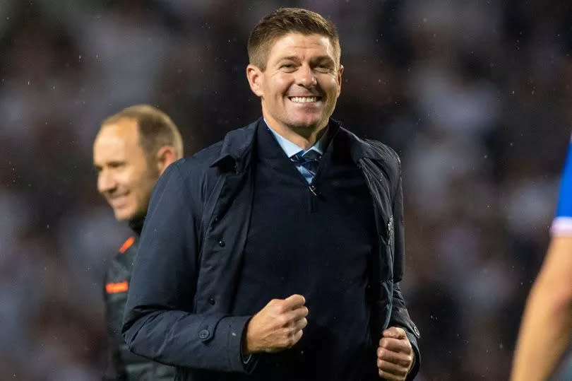 Former Rangers manager Steven Gerrard