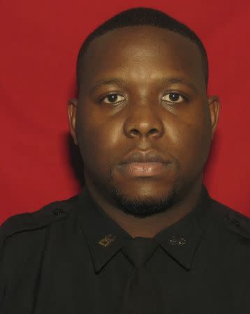 Corrections officer Bradford Jones is shown in this handout photo provided by the New York Department of Investigation April 7, 2016. REUTERS/New York Department of Investigation/Handout via Reuters
