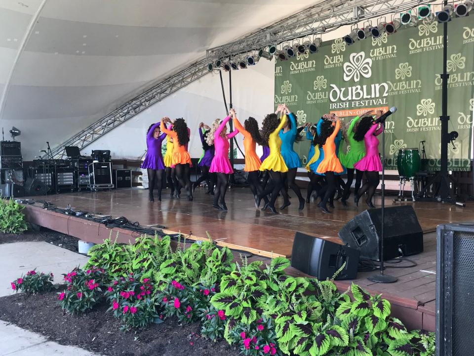 Celtic dancing is a staple of the Dublin Irish Festival.