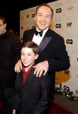 William Ulrich and Kevin Spacey at the NY premiere of Lions Gate's Beyond the Sea