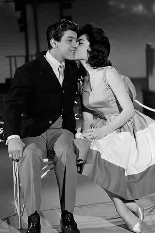 <p>ABC Photo Archives/Disney General Entertainment Content via Getty</p> Paul Anka and Annette Funicello in 1960