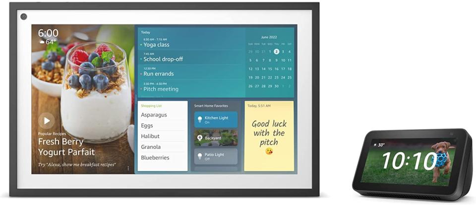 Amazon Echo Show 15 and Amazon Echo Show 5 (2nd Gen) Combo Deal