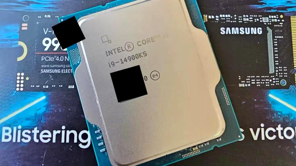  Alleged Intel Core i9-14900KS . 