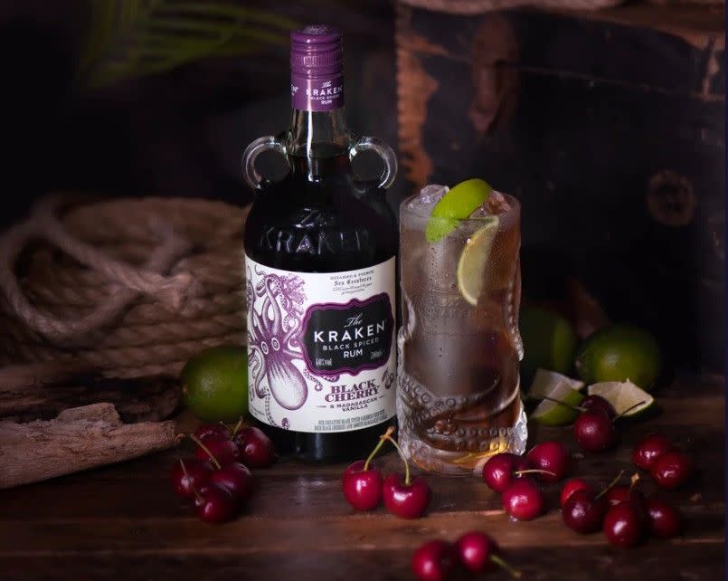 the kraken black cherry vanilla rum