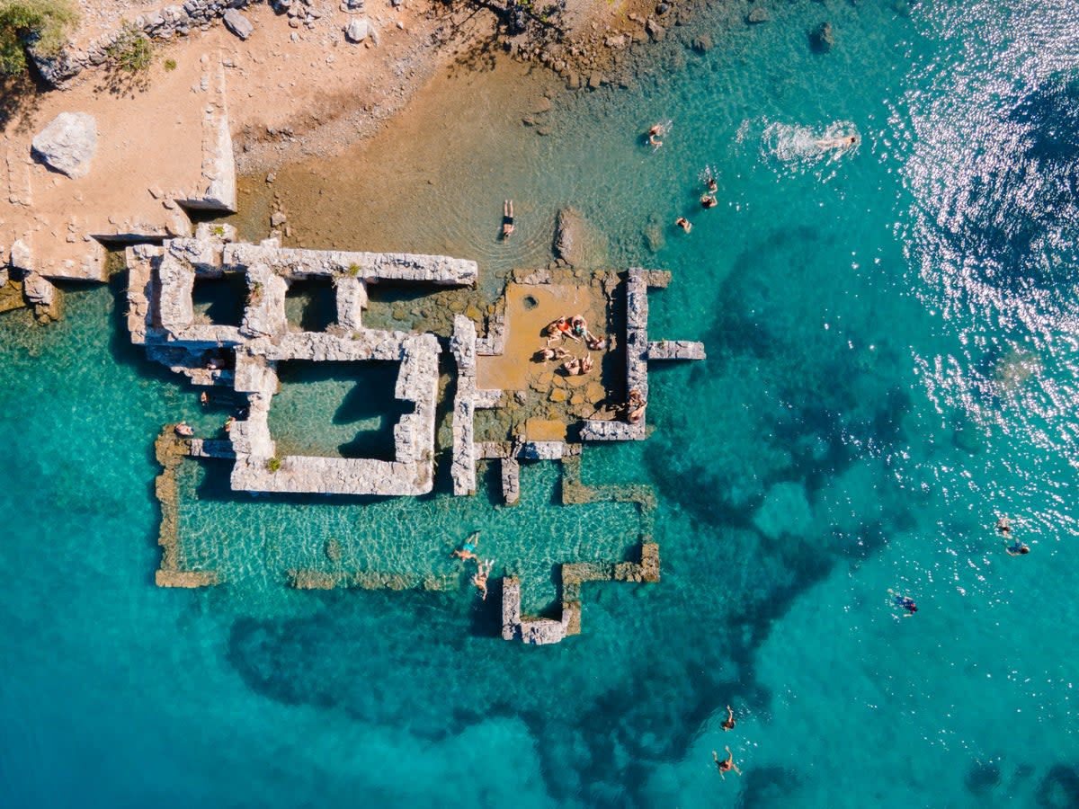 The ancient ruins of Dalaman’s coves (Getty Images/iStockphoto)