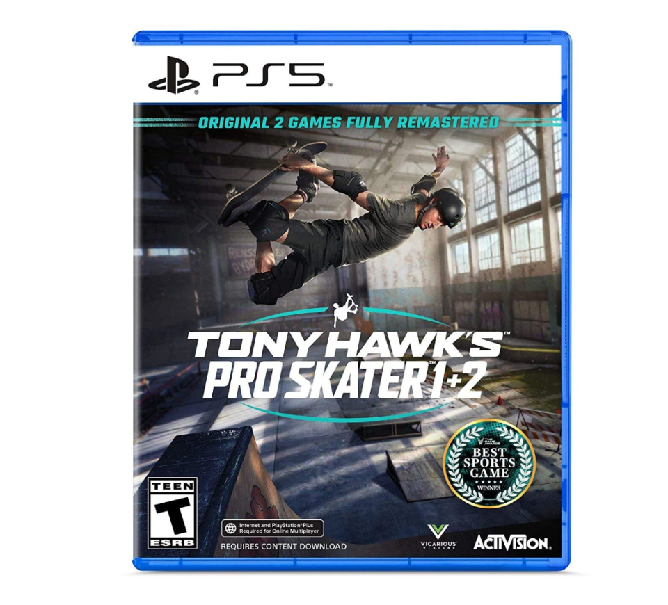 9) Tony Hawk's Pro Skater 1+2 PS5