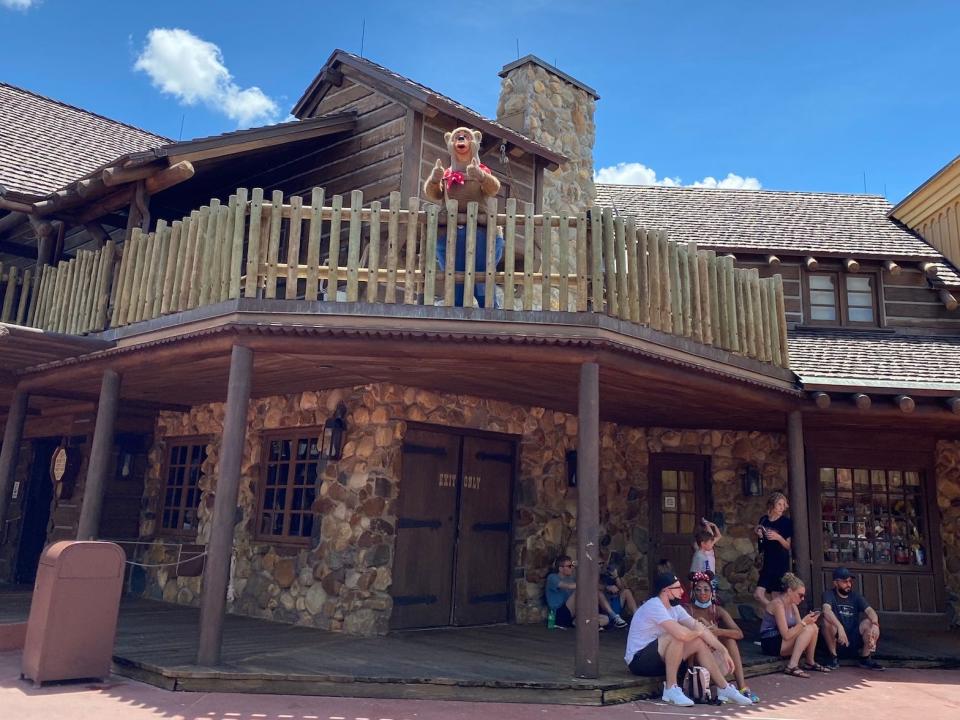 Liver Lips from the Country Bear Jamboree at Disney World in August 2021.