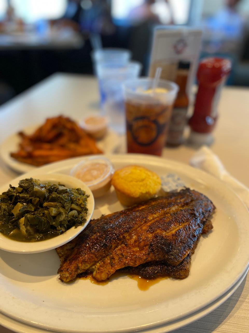 Blackened Catfish at Soul Fish Cafe in Memphis.