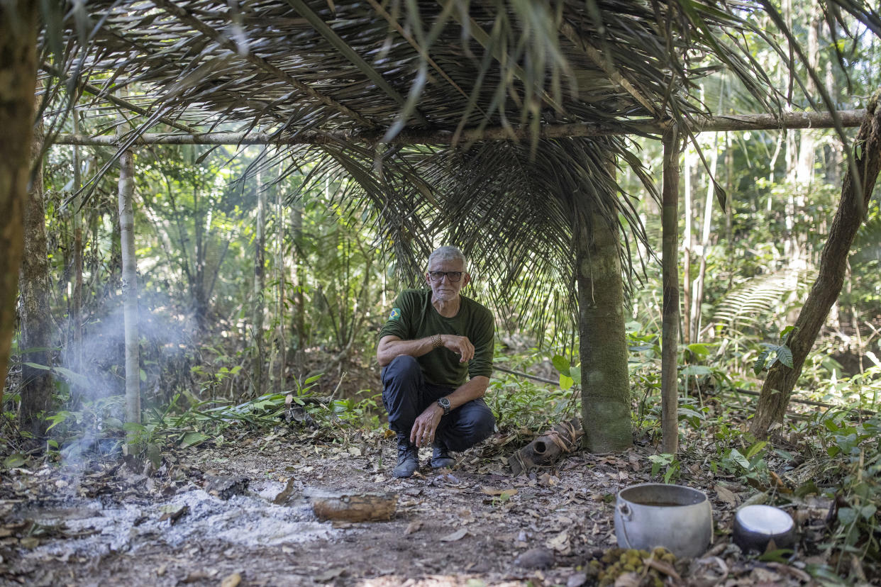 Jair Candor quizá sea el rastreador de tribus aisladas más experimentado de Brasil. “Mi curiosidad es grande”, dice. “Pero el respeto por sus derechos es mayor”. (Victor Moriyama/The New York Times)