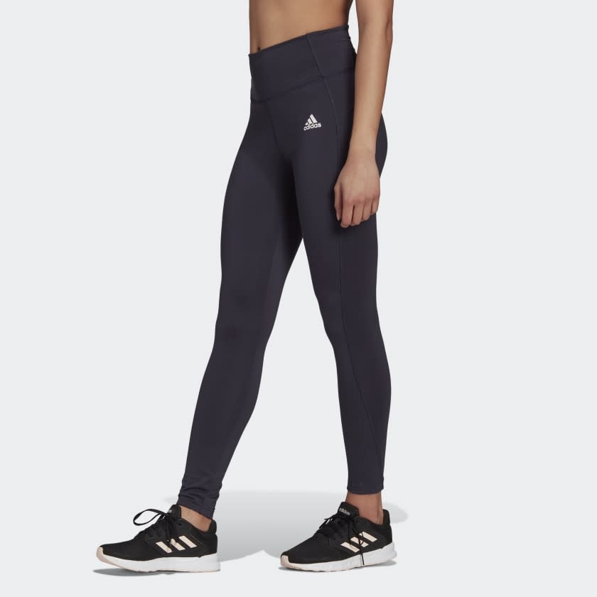 Feel Brilliant Designed To Move Tights - Adidas black leggings with Adidas logo