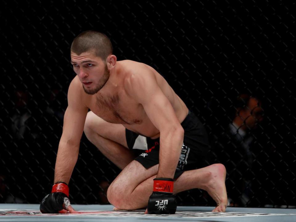 Nurmagomedov was hospitalised ahead of UFC 209 (Getty)