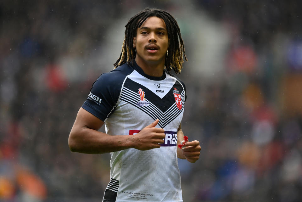 England's Dominic Young leads the hosts try scoring stats at the Rugby League World Cup - and wants more in Saturday's semi-final with Samoa (Getty Images for RLWC 2021)