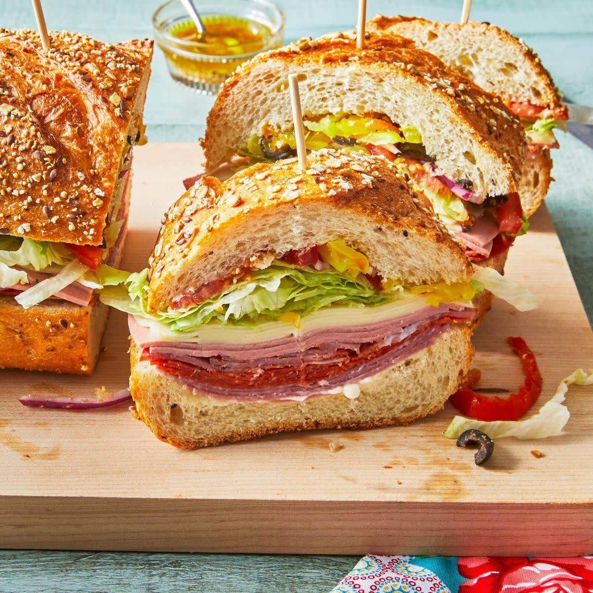 summer lunch ideas italian sandwich