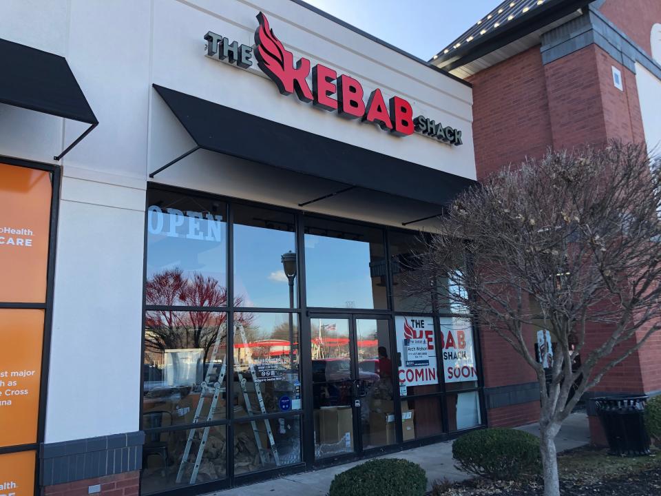 The Kebab Shack, 900 E. Battlefield Road, will open at 11 a.m. on Feb. 14.