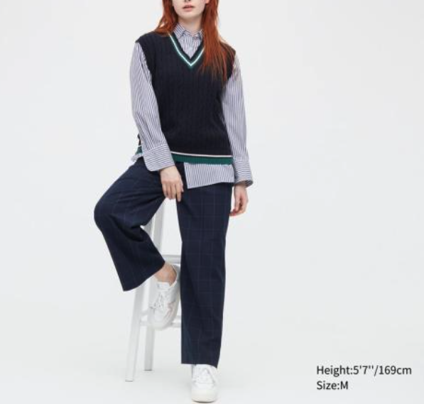 Uniqlo穿搭︱日本女生最愛Uniqlo秋日西褲6大穿搭示範！最平$398買齊上衣及格仔西褲！