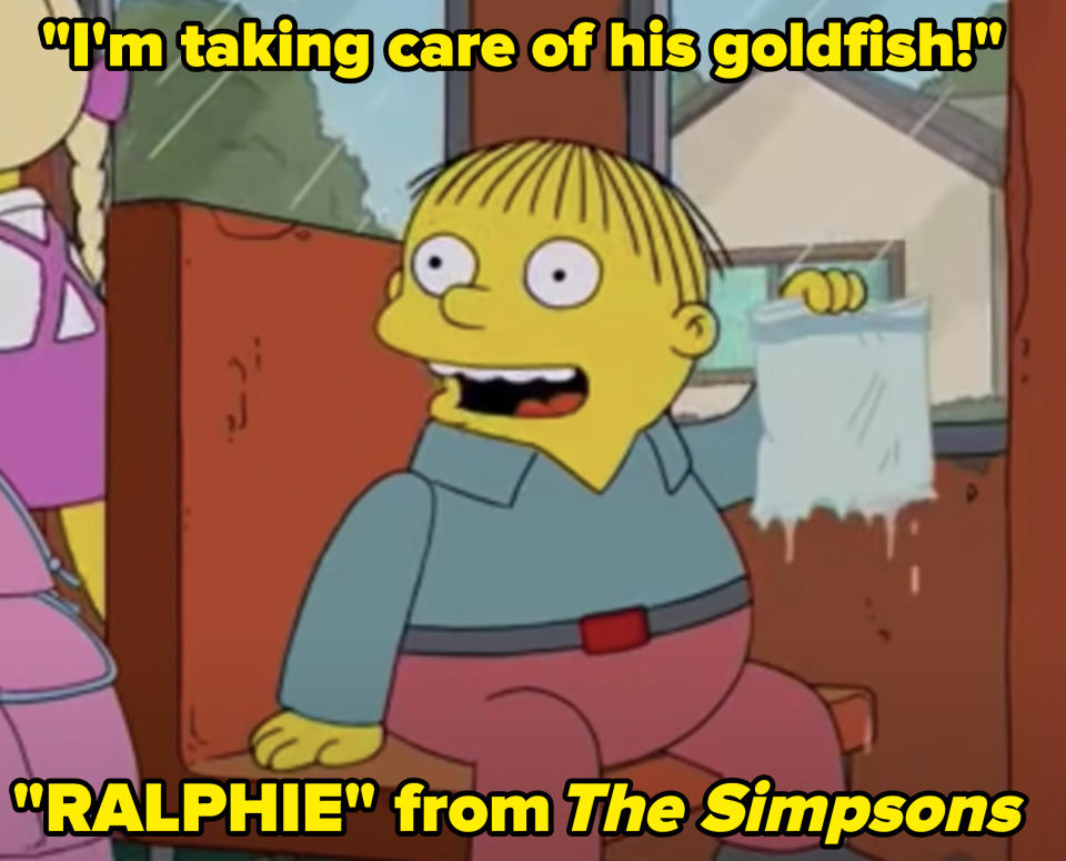 "Ralphie" from "The Simpsons"
