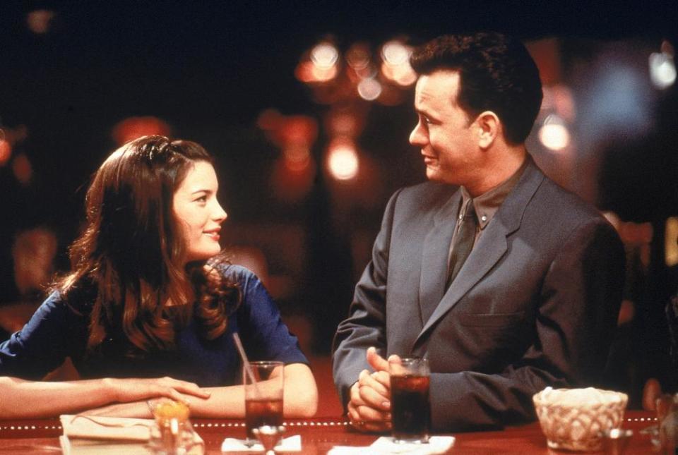 Liv Tyler as Faye Dolan, with Tom Hanks in That Thing You Do!