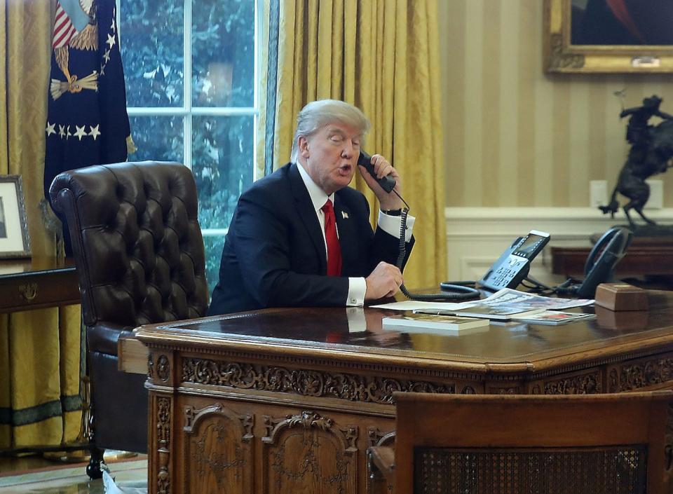 Trump on Phone