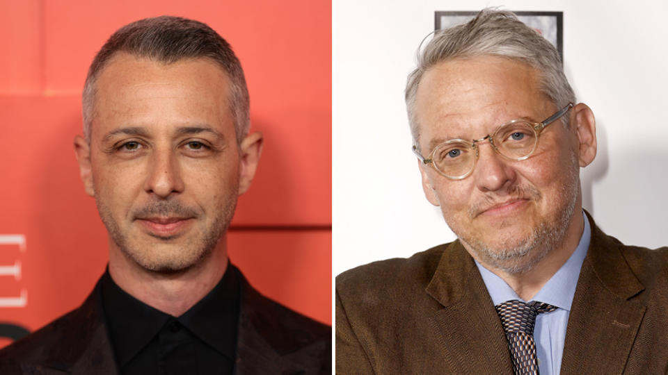 Left, Jeremy Strong; right, Adam McKay. - Credit: Getty Images