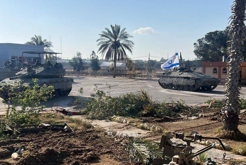 Israel's military said Tuesday that it had captured the Gazan side of the Rafah border crossing in an air and ground operation launched overnight. Photo courtesy of Israel Defense Forces/X