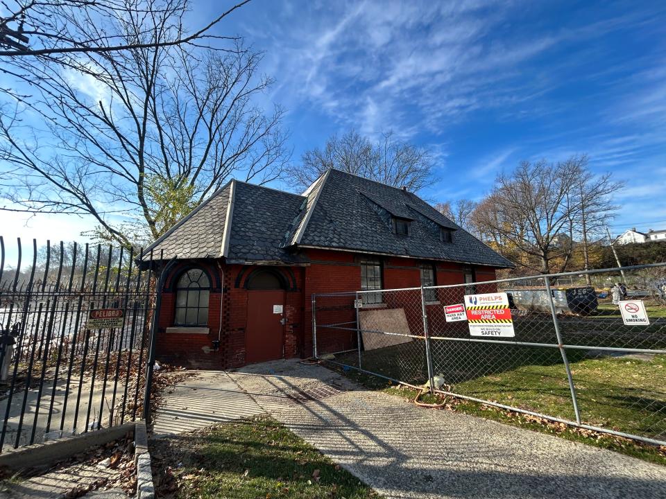 The pump house at the Great Falls National Historical Park, more than a century old, is still functioning and supplies homes in Paterson, Clifton and Passaic with water.