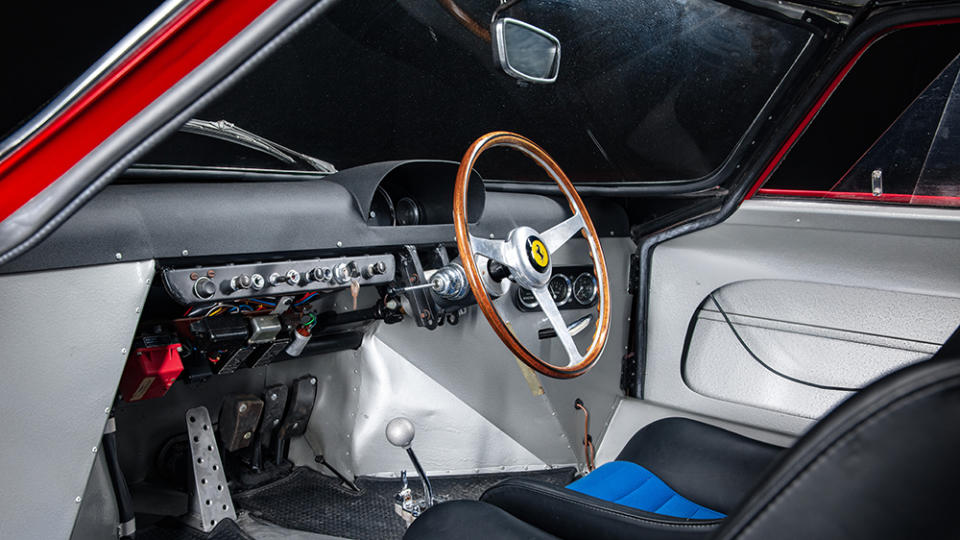 Inside the 1964 Ferrari 250 LM